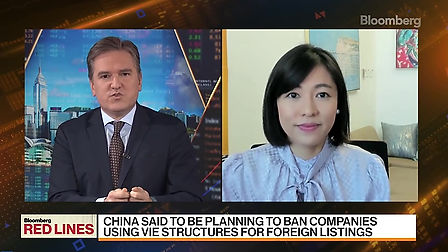 HKU Chinese Law Professor Angela Zhang on China's Foreign IPOs Rules - Bloomberg - Google Chrome 2021-12-02 13-54-26_Trim